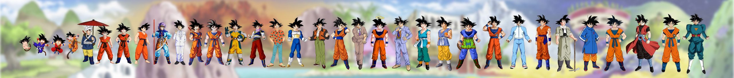 Goku All Clothes